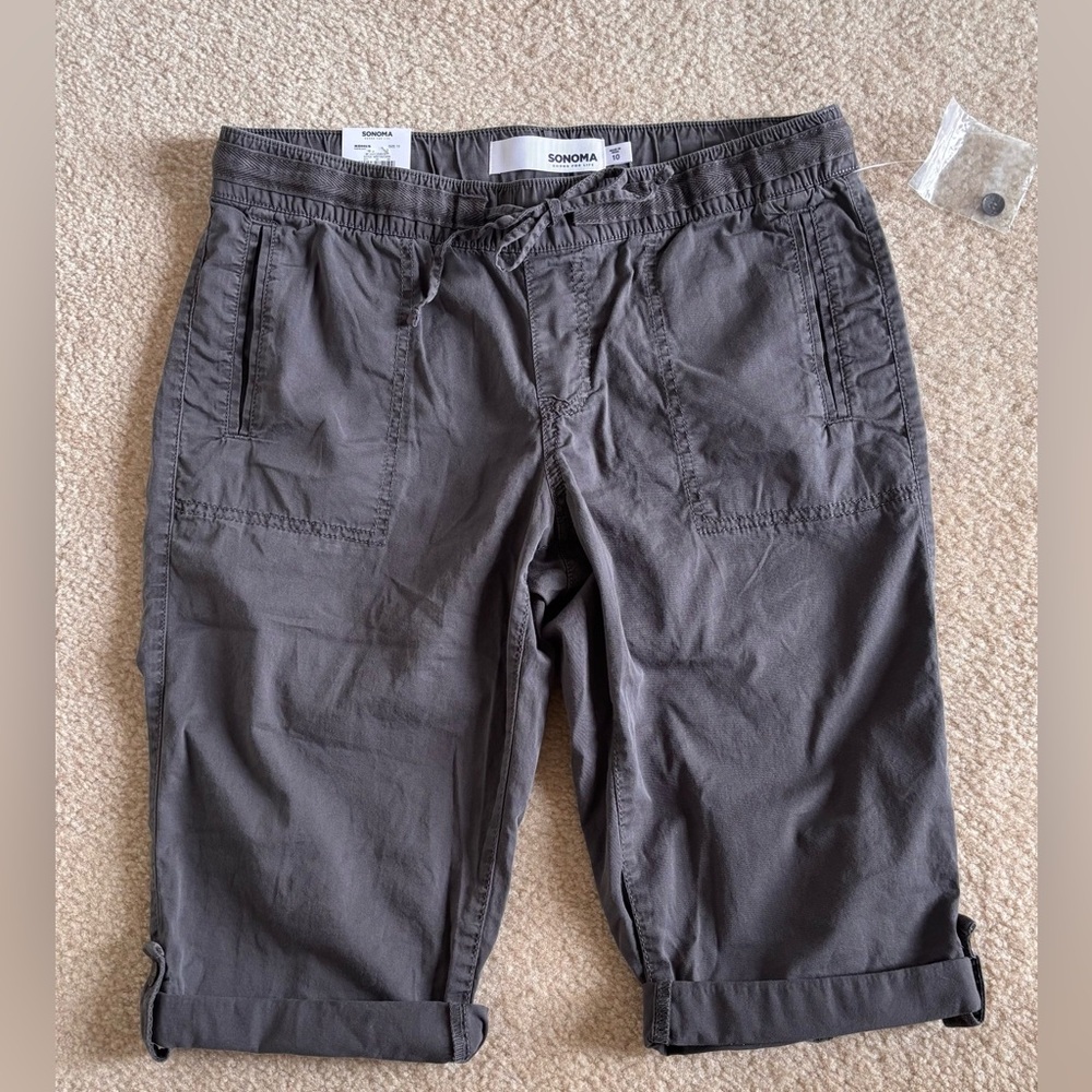 Sonoma Gray Capris for Women
